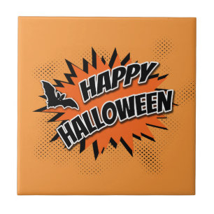 Happy Halloween Tegeltje