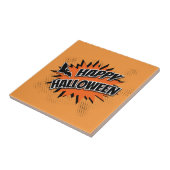 Happy Halloween Tegeltje (Zijkant)