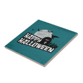 Happy Halloween Tegeltje (Zijkant)