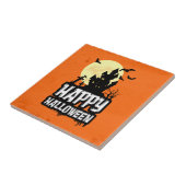 Happy Halloween Tegeltje (Zijkant)