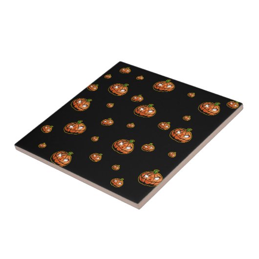 Happy Halloween Tegeltje (Zijkant)