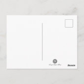  Happy Halloween Tekening Oude heks & vleermuizen Briefkaart (Achterkant)