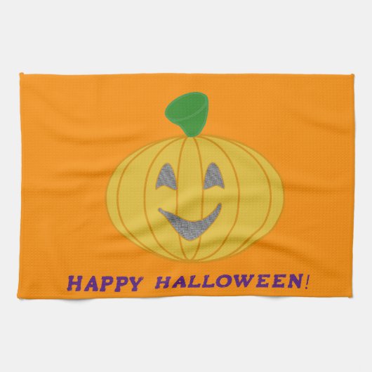 Happy Halloween Theedoek (Horizontaal)