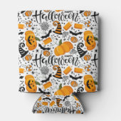 Happy Halloween Theme Blikjeskoeler (Achterkant)