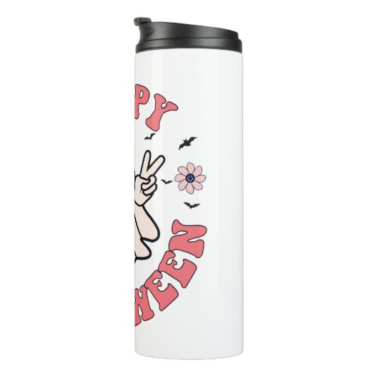 Happy Halloween Thermosbeker (Geroteerd rechts)