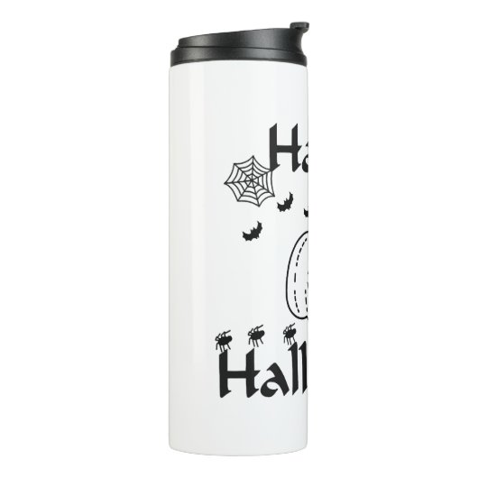 Happy Halloween Thermosbeker (Gedraaid links)