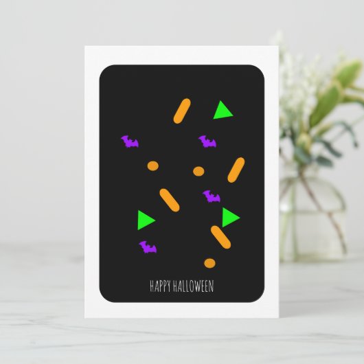 Happy Halloween Thleken Sprinkles Kaarten (Staand voorkant)