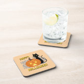 Happy Halloween throw pillow Bier Onderzetter (Rechterzijde)