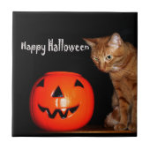 Happy Halloween Tile Tegeltje (Voorkant)