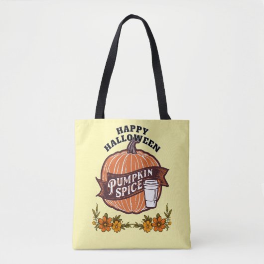 Happy Halloween Tote Bag (Voorkant)