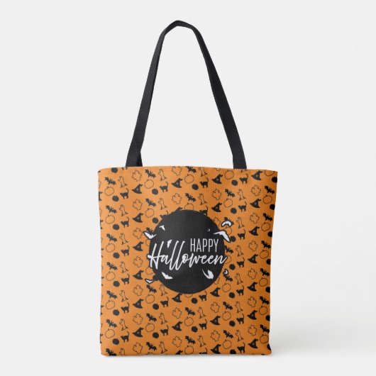 Happy Halloween Tote Bag (Achterkant)