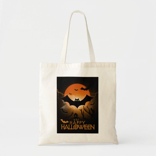 Happy Halloween Tote Bag (Voorkant)
