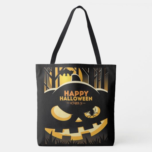 Happy Halloween Tote Bag (Voorkant)