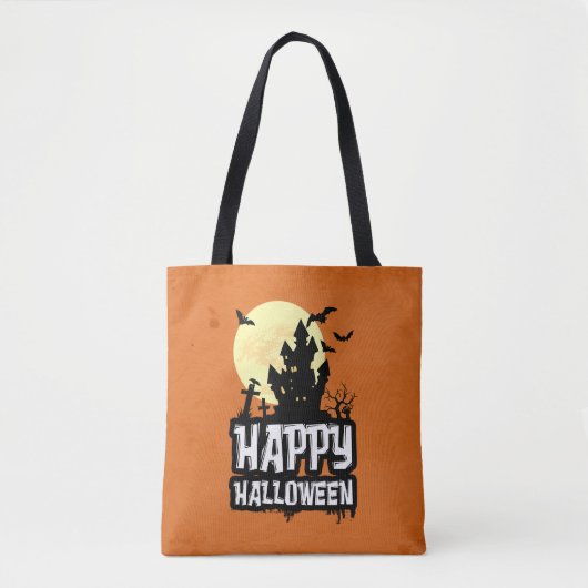 Happy Halloween Tote Bag (Voorkant)