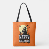 Happy Halloween Tote Bag (Achterkant)