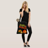 Happy Halloween Tote Bag (Op model)