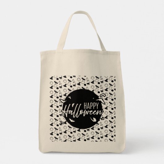 Happy Halloween Tote Bag (Achterkant)