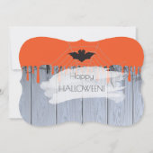 Happy Halloween "Traktatie of truc" Kaart (Achterkant)