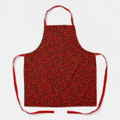 Happy Halloween Trendy Red Bat Schort (Voorkant)
