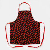 Happy Halloween Trendy Red Ghost Schort (Voorkant)