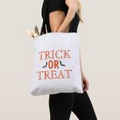 Happy Halloween Trick or treat Bats Tote Bag (Dichtbij)