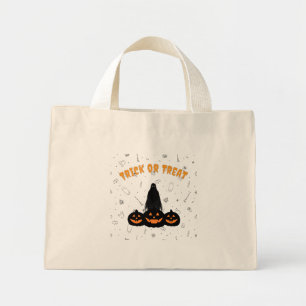 Happy Halloween Trick-or-Treat Canvas tas