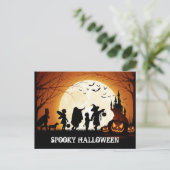Happy Halloween Trick or treat Children Briefkaart (Staand voorkant)