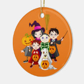 Happy Halloween Trick or treat Children Keramisch Ornament (Links)