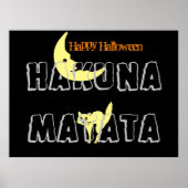 Happy Halloween-trick or treat en Hakuna Matata Poster (Voorkant)