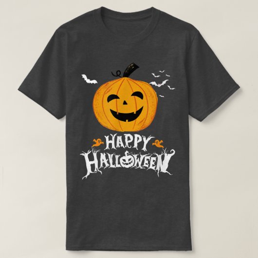 Happy Halloween Trick or treat Halloween Funny Coo T-shirt (Design voorkant)