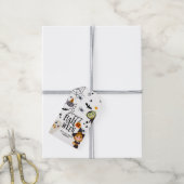 Happy Halloween Trick or treat Kinder Ghost Verjaa Cadeaulabel (Met Touw)