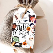 Happy Halloween Trick or treat Kinder Ghost Verjaa