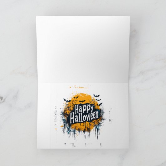 Happy Halloween trick or treat kitten Feestdagen Kaart (Binnen)