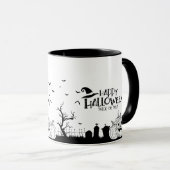 happy halloween trick or treat mok (Voorkant rechts)