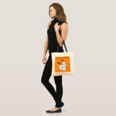 Happy Halloween Trick or treat personaliseren Tote Bag (Voorkant (model))