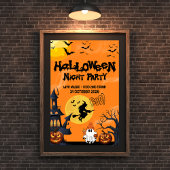 Happy Halloween Trick or treat Poster