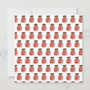 Happy Halloween Trick or treat Pumpkin Kaart