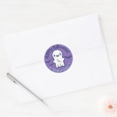 Happy Halloween Trick or treat Ronde Sticker (Envelop)