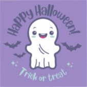 Happy Halloween Trick or treat Sticker (Voorkant)