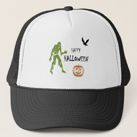 Happy Halloween Trucker Pet (Voorkant)