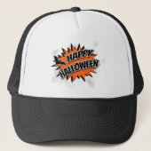 Happy Halloween Trucker Pet (Voorkant)