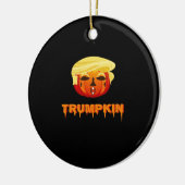 Happy Halloween - Trumpkin Classic Keramisch Ornament (Links)