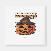 Happy Halloween Trumpkin Classic Magneet (Voorkant)