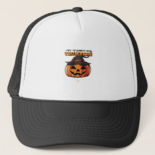 Happy Halloween Trumpkin Classic Trucker Pet (Voorkant)