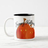 Happy Halloween Tweekleurige Koffiemok (Links)