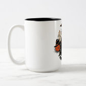 Happy Halloween Tweekleurige Koffiemok (Links)