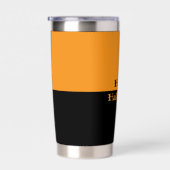 Happy Halloween Two Tone Thermal Tumbler Geïsoleerde Drinkbeker (Rechts)