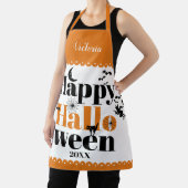 Happy Halloween-typografie met  elementen Schort (Insitu)