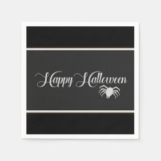 Happy Halloween Typografie Servetten