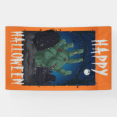 Happy Halloween uit de Grave Spandoek (Horizontaal)